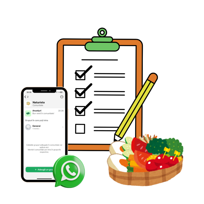 Program de suport pentru Rețetarul Digital